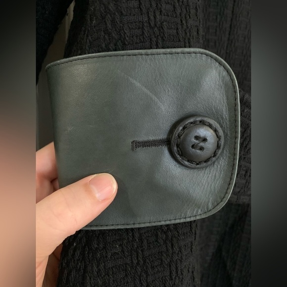 MACKAGE  BLACK WOOL COAT - Picture 8 of 10